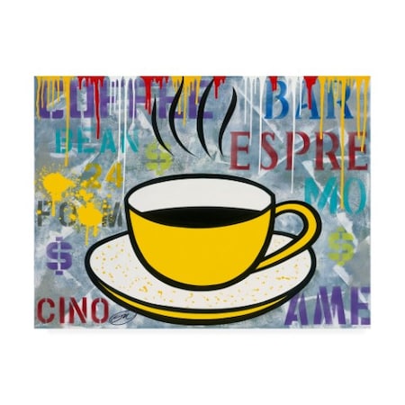 Oliver Nolan 'Espresso Coffee' Canvas Art,24x32